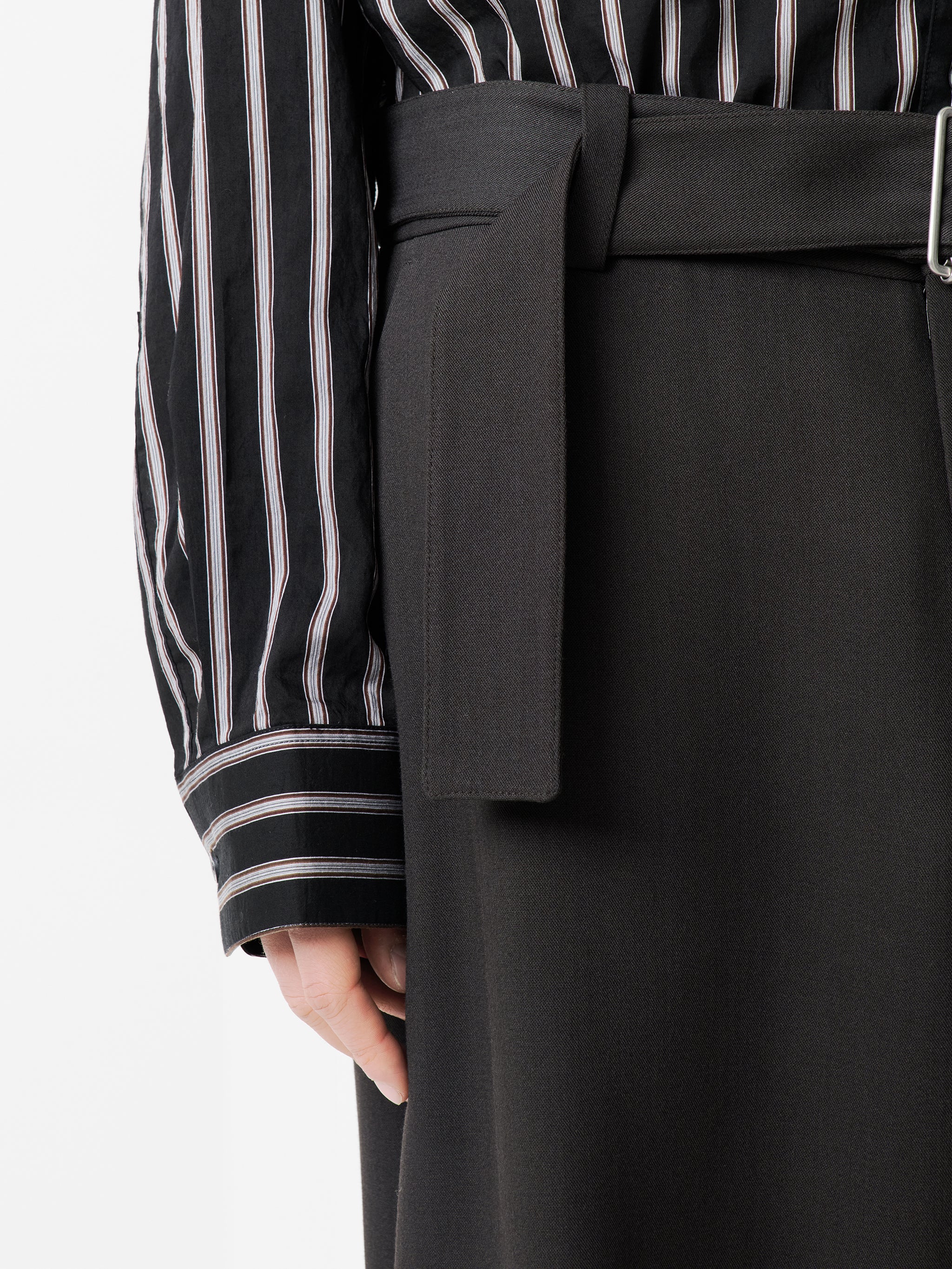 Vital Wool Pant in Oil