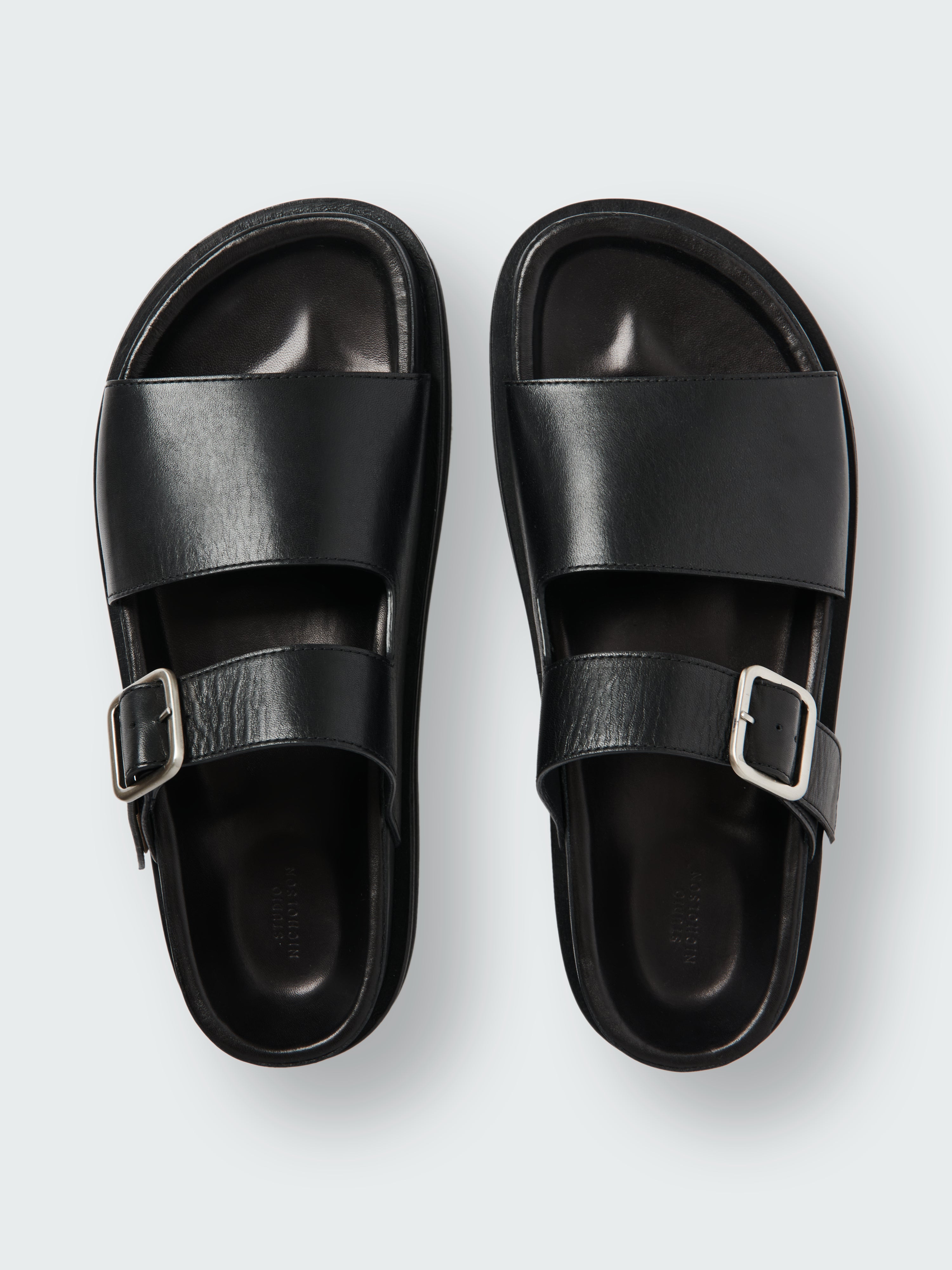 Women's Sole Sandal in Black