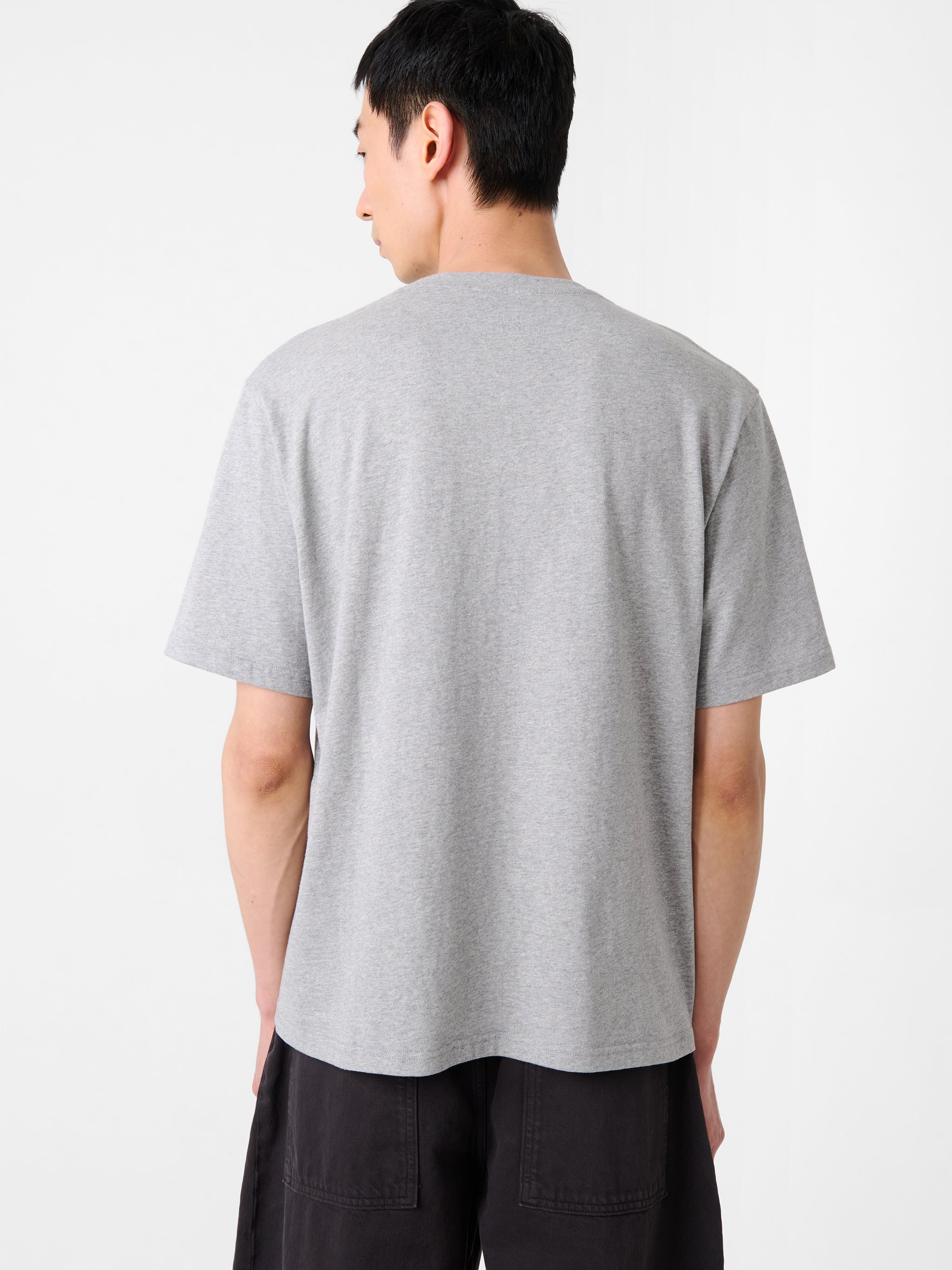 Bric T-Shirt in Grey Marl
