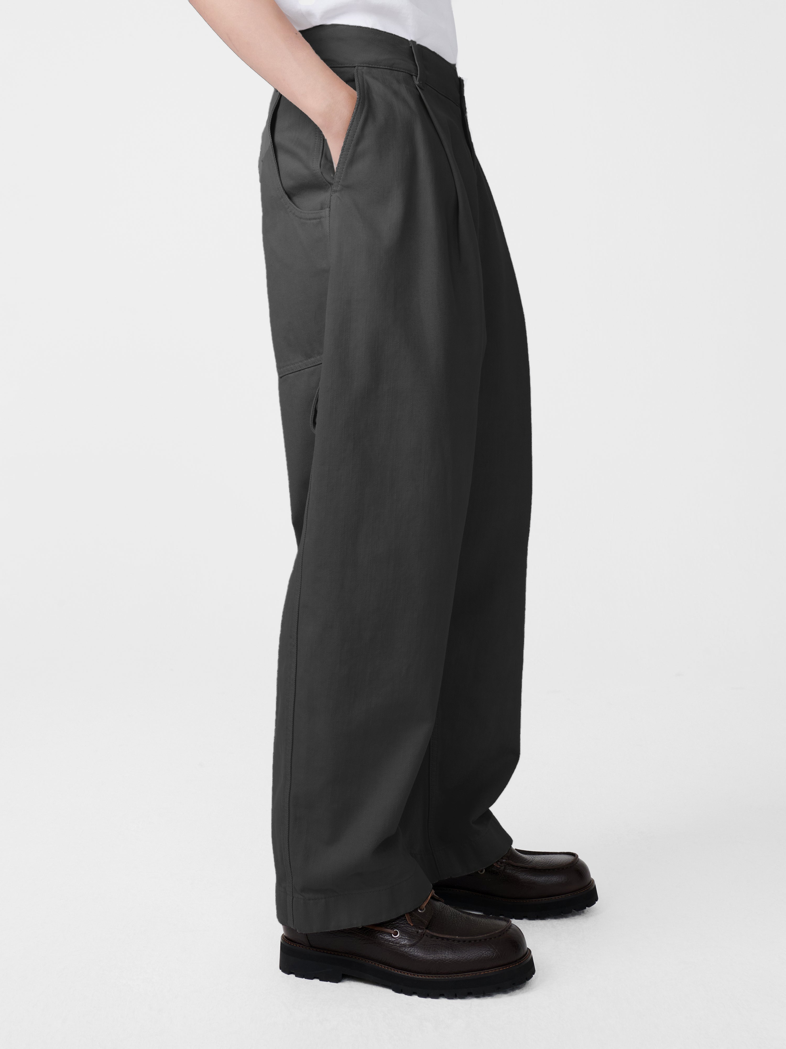 Bridges Denim Pant in Tarmac Grey