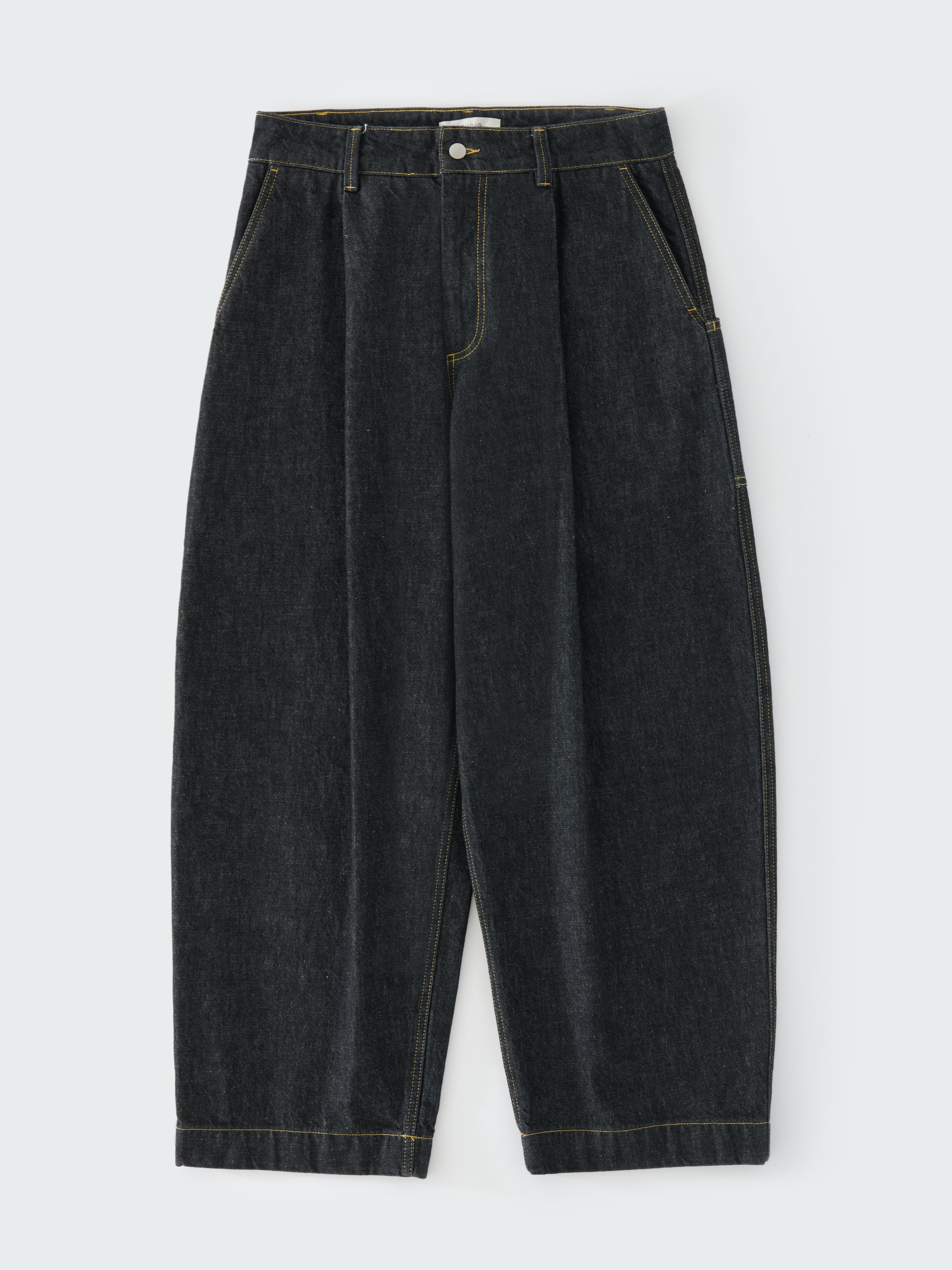 Bridges Italian Denim Pant in Black
