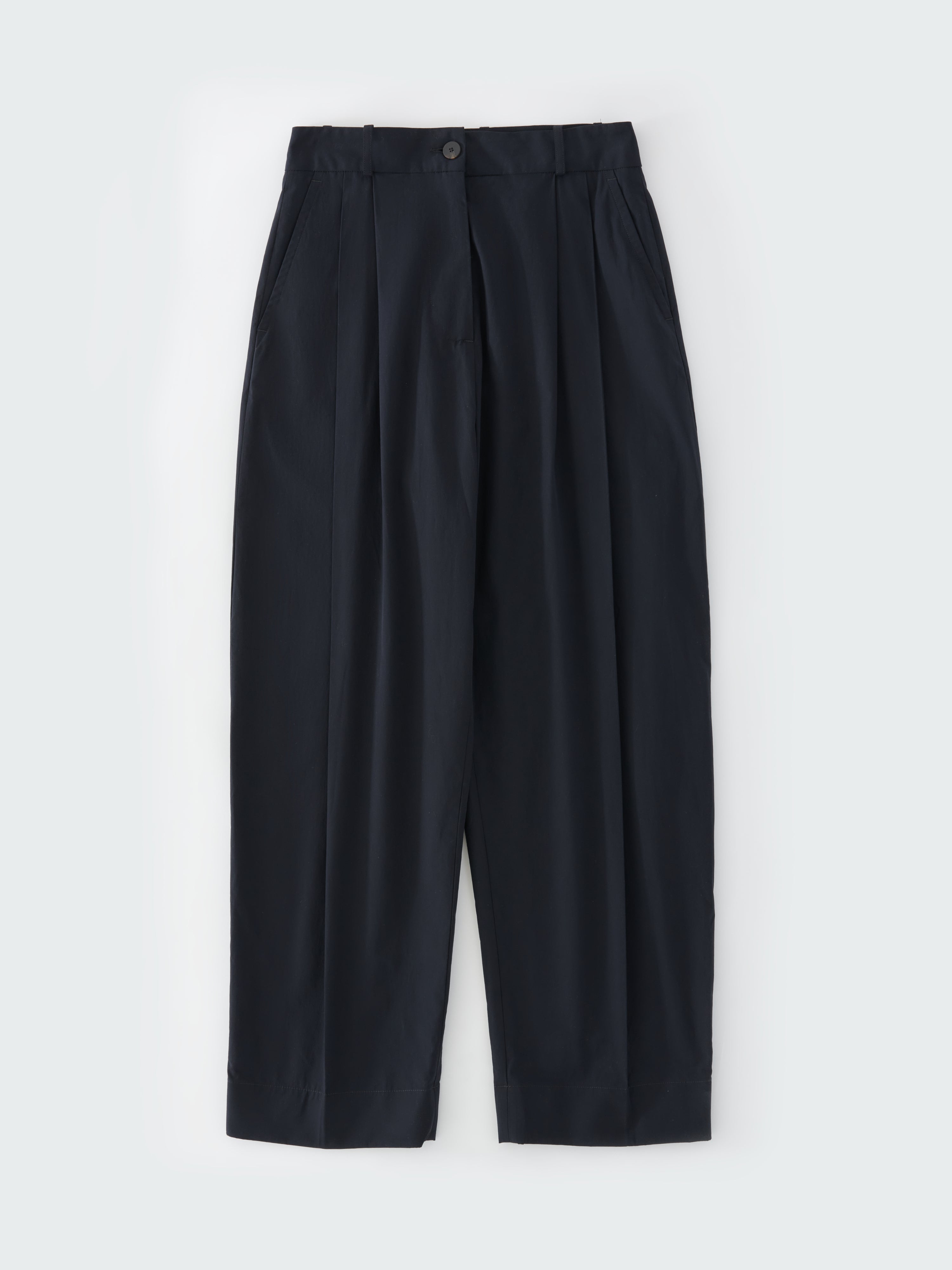 Acuna Cotton Pant in Black Ink