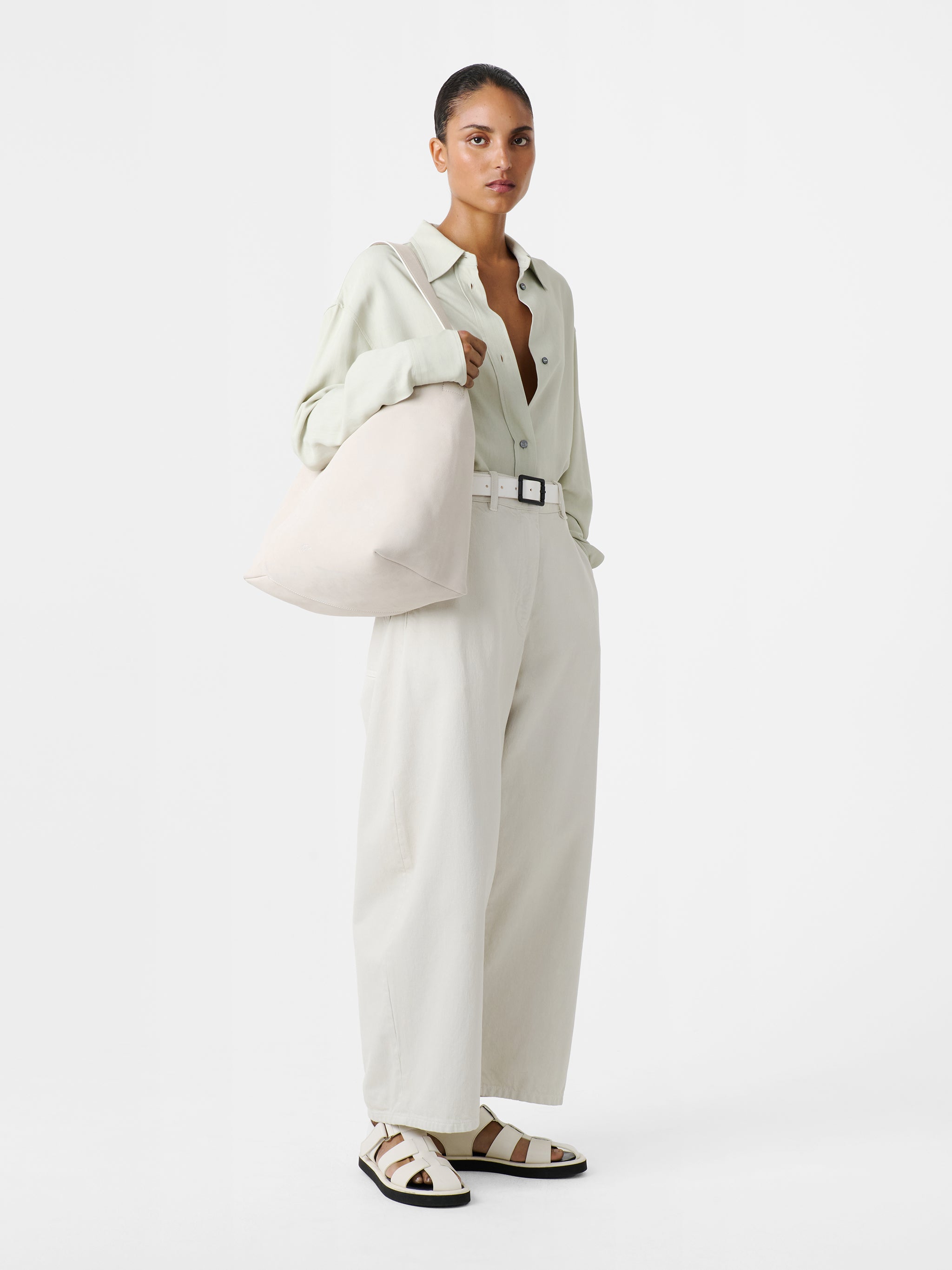 Chalco Denim Pant in Ice