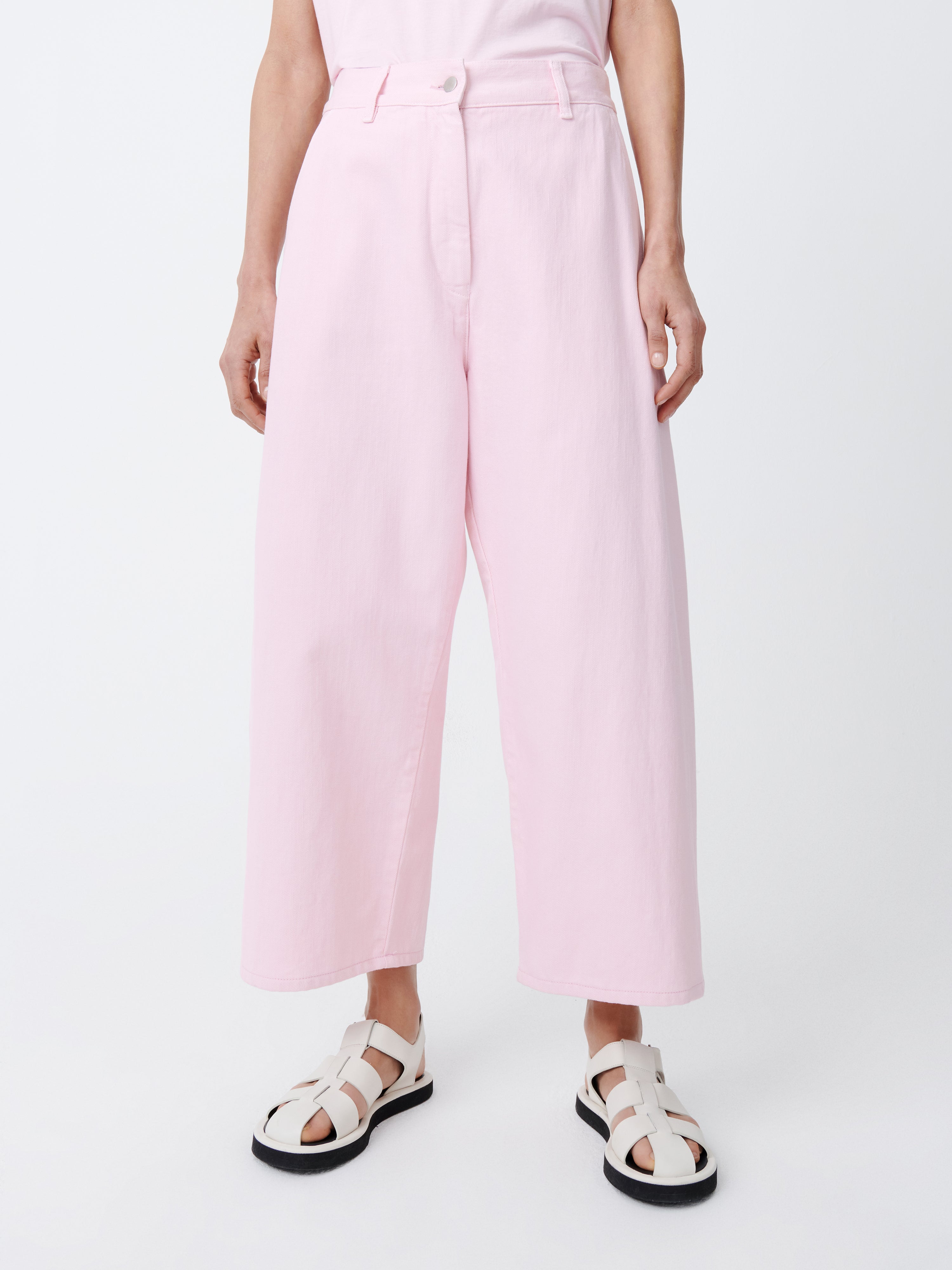 Chalco Denim Pant in Miami Pink