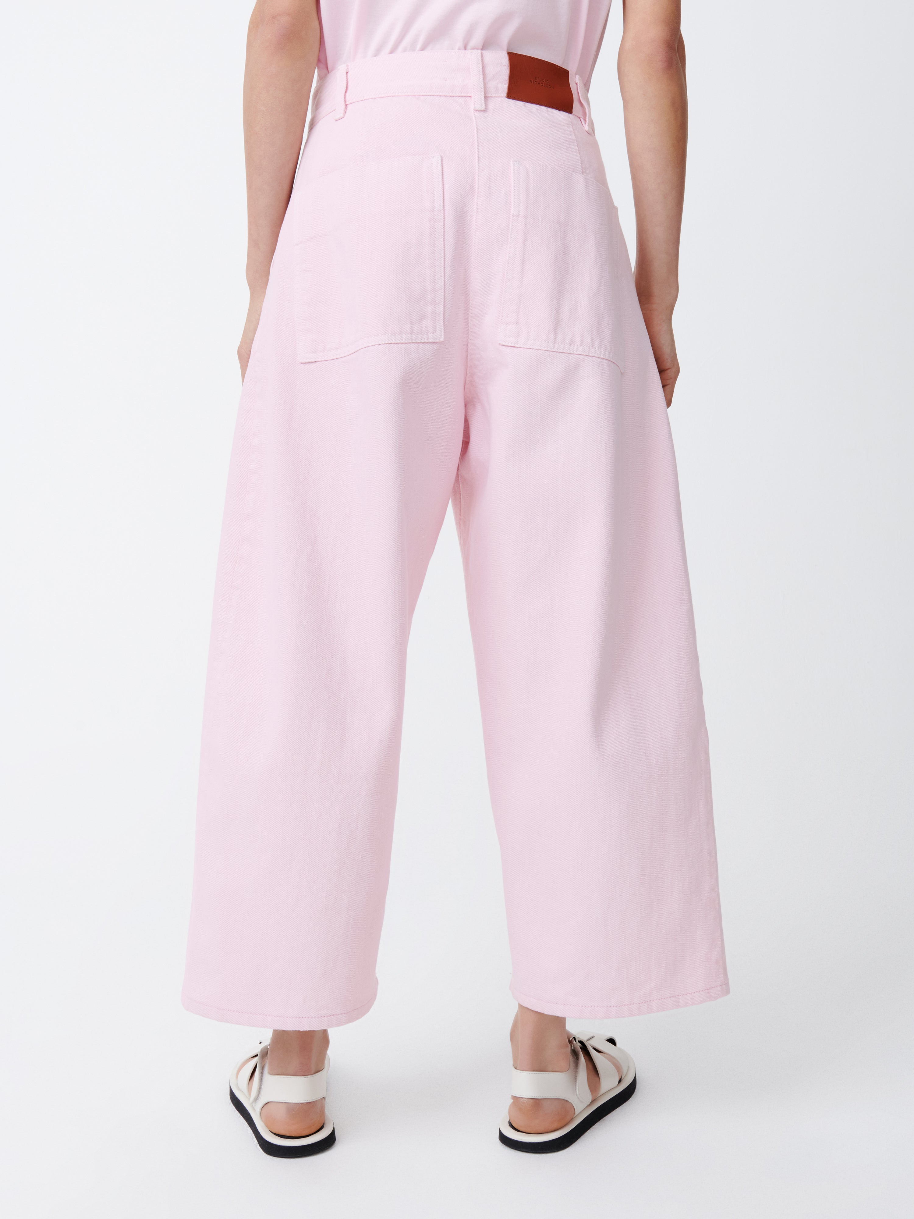 Chalco Denim Pant in Miami Pink