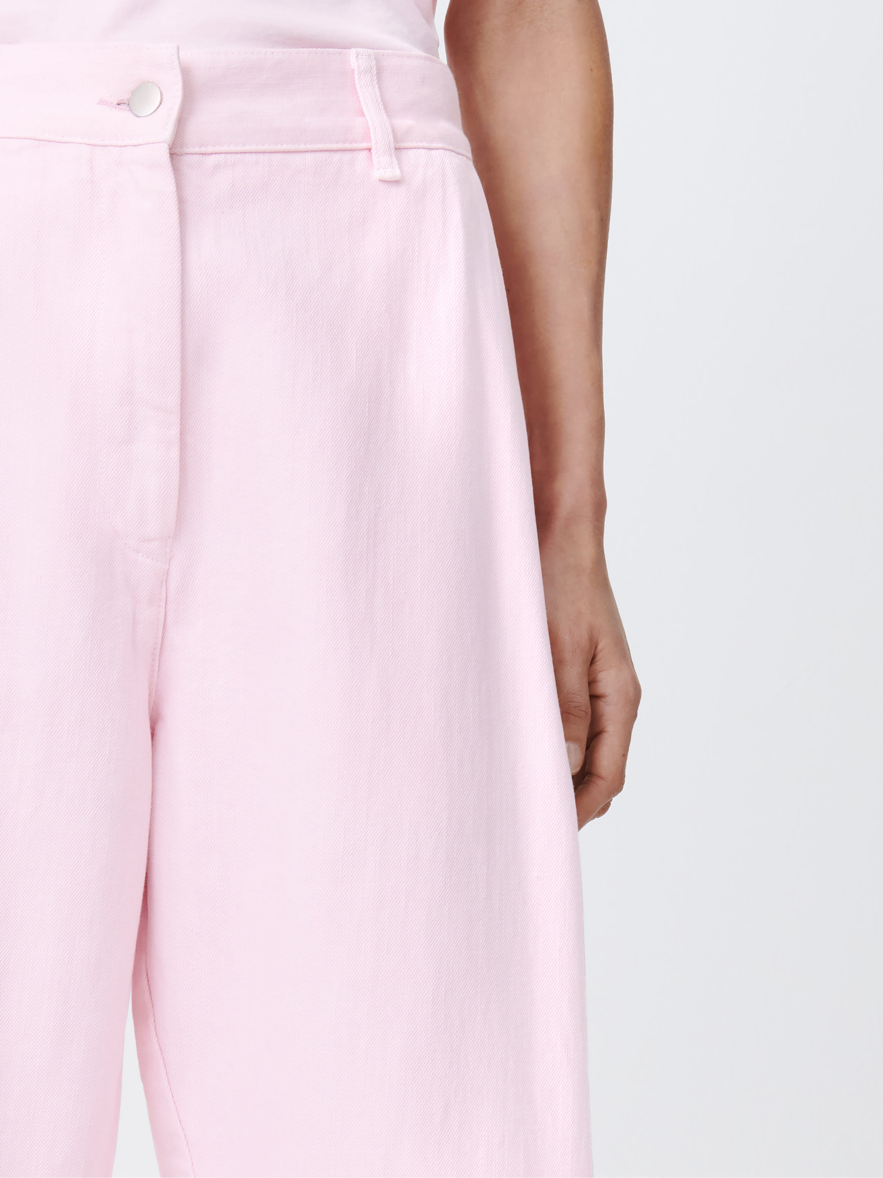 Chalco Denim Pant in Miami Pink