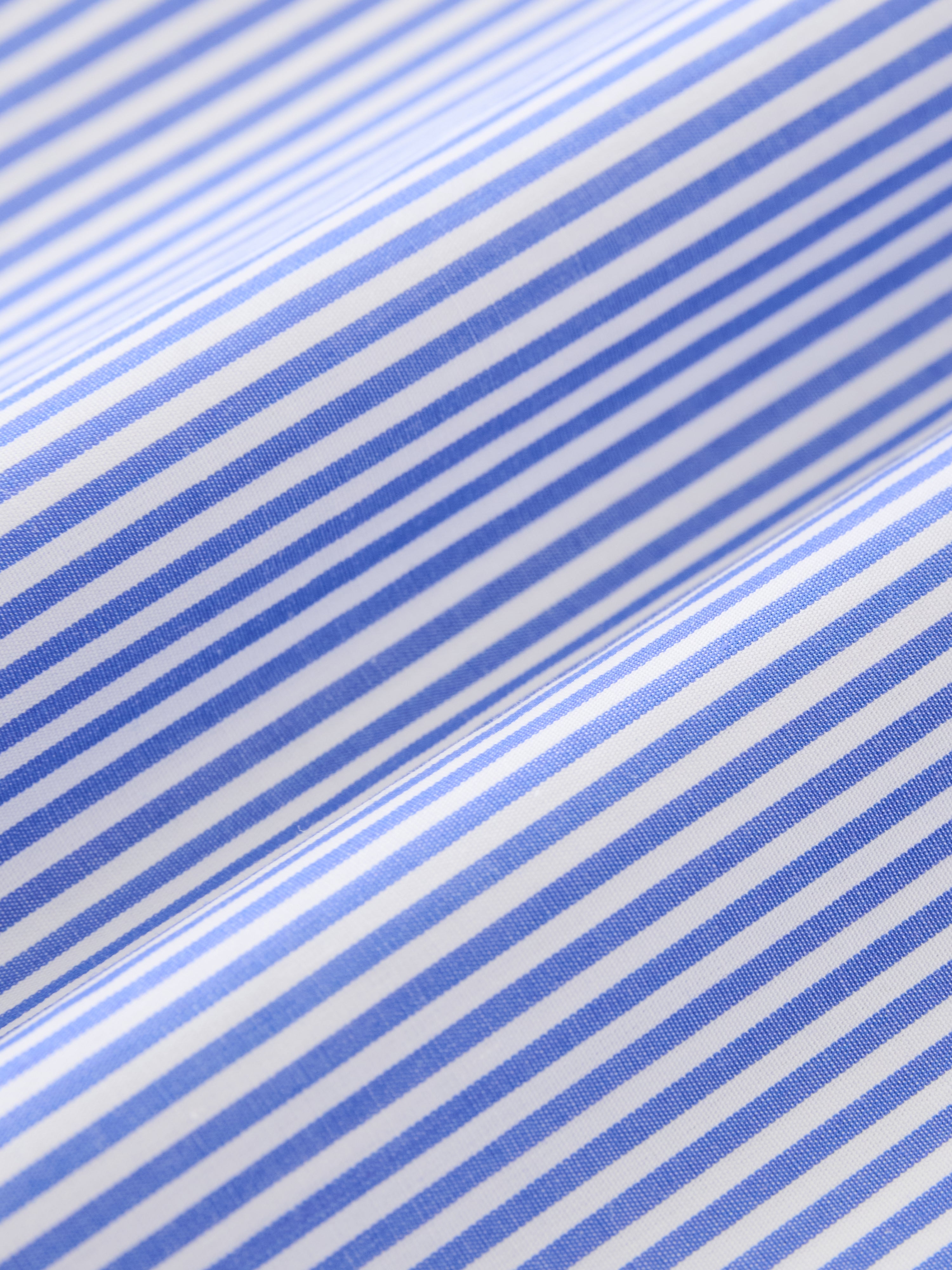 Cici Banker Stripe Shirt in Blue / White